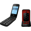 Mobilus telefonas eStar Digni Flip raudonas (red)